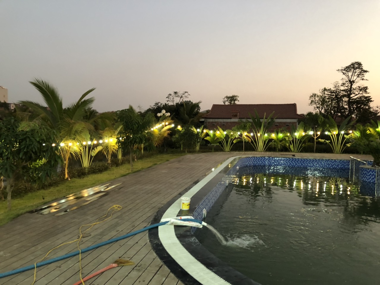 Bê bơi xông hơi nhà vườn tại Thủy Nguyên - Hải Phòng